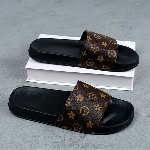 Men’s Fashion Slides, NEW, Size 11.5 - Picture 3 of 4